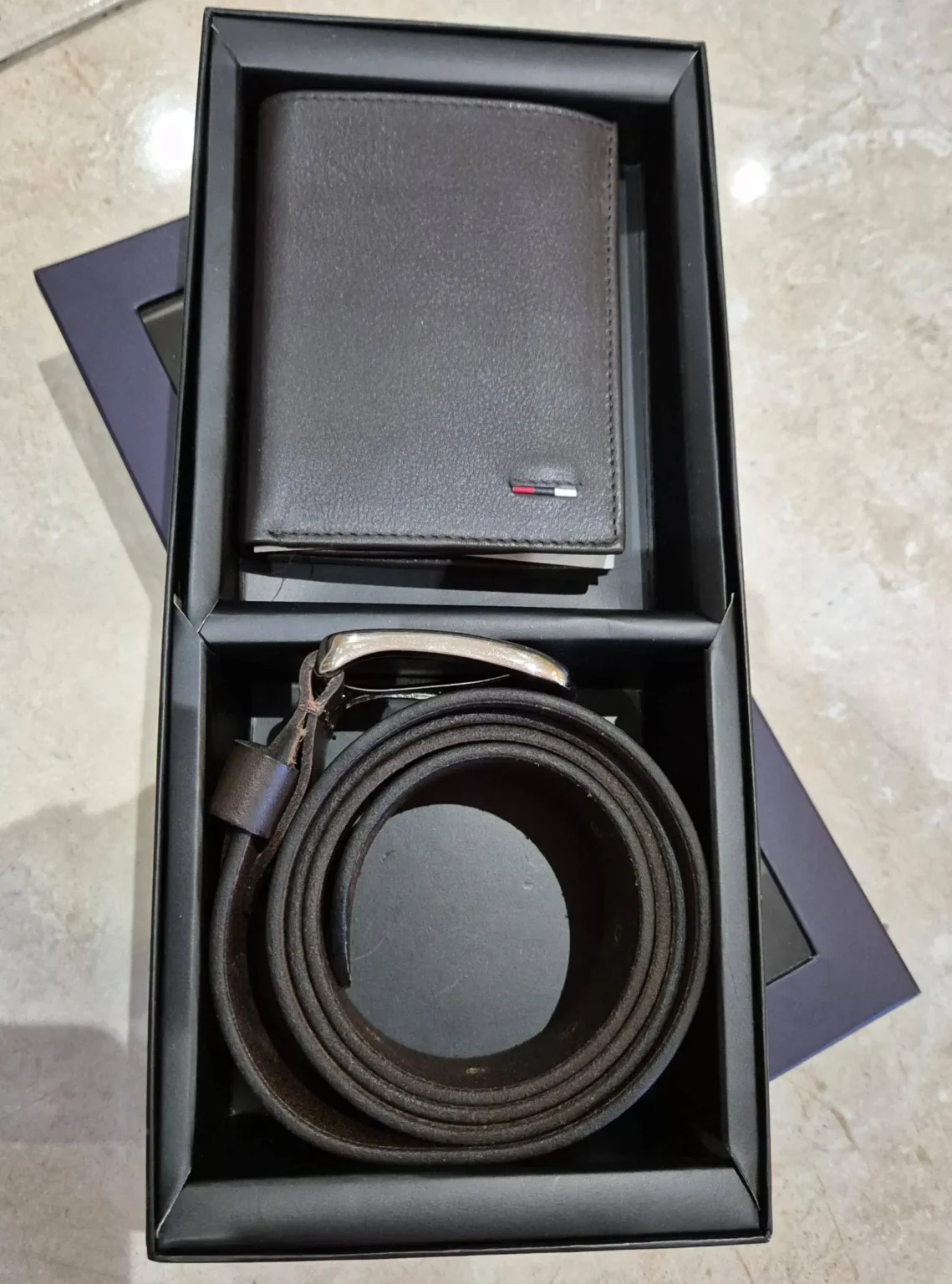 Men’s Genuine Leather Gift Set