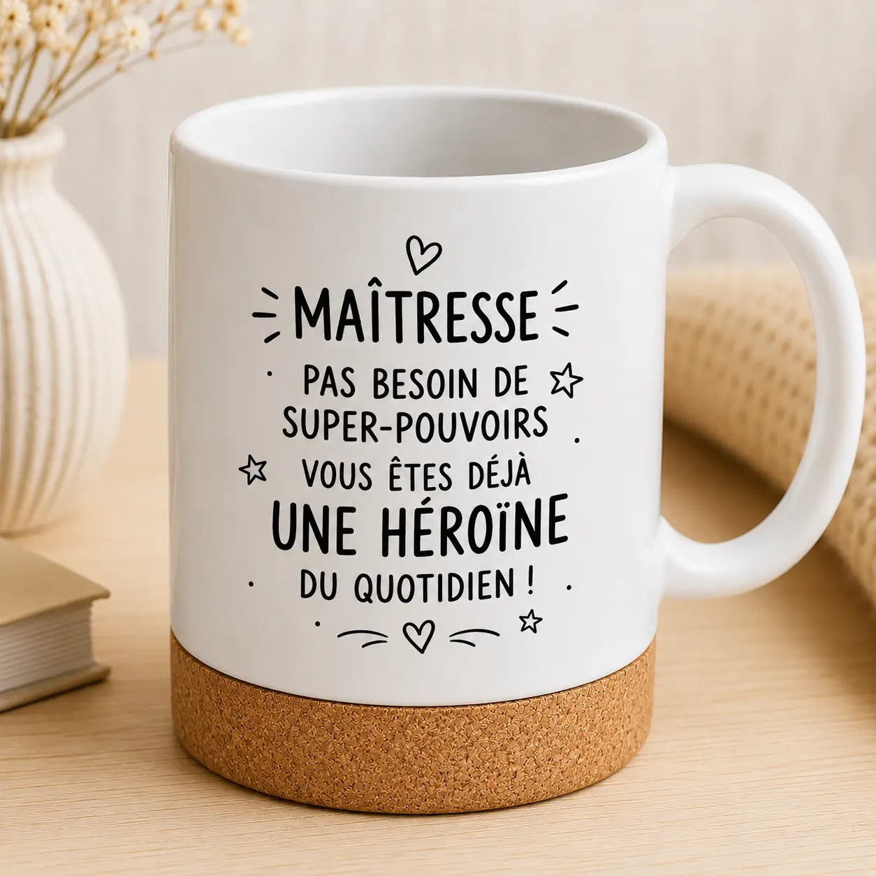 Super Teacher Ceramic Mug – End-of-Year Thank You Gift