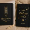 Unique End-of-Year Gift for a Teacher – Elegant Personalized Notebook
